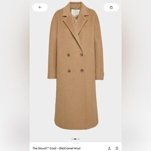 Aritzia The Slouch Coat (Re)Camel Wool